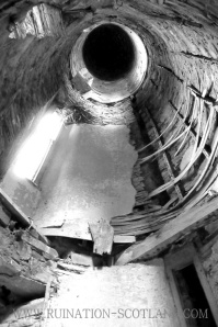 Gelston - inside the turret